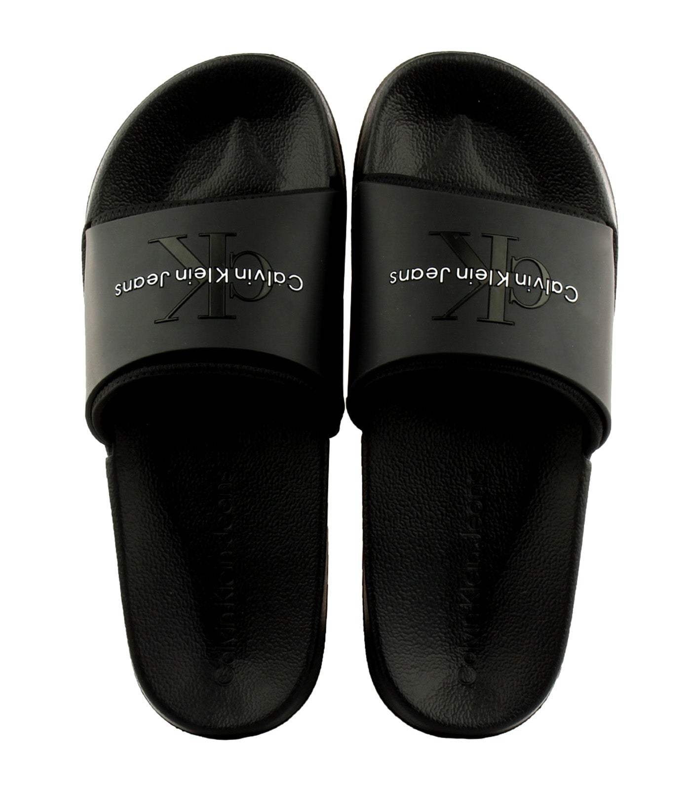 Norwich Monogram Slides Black