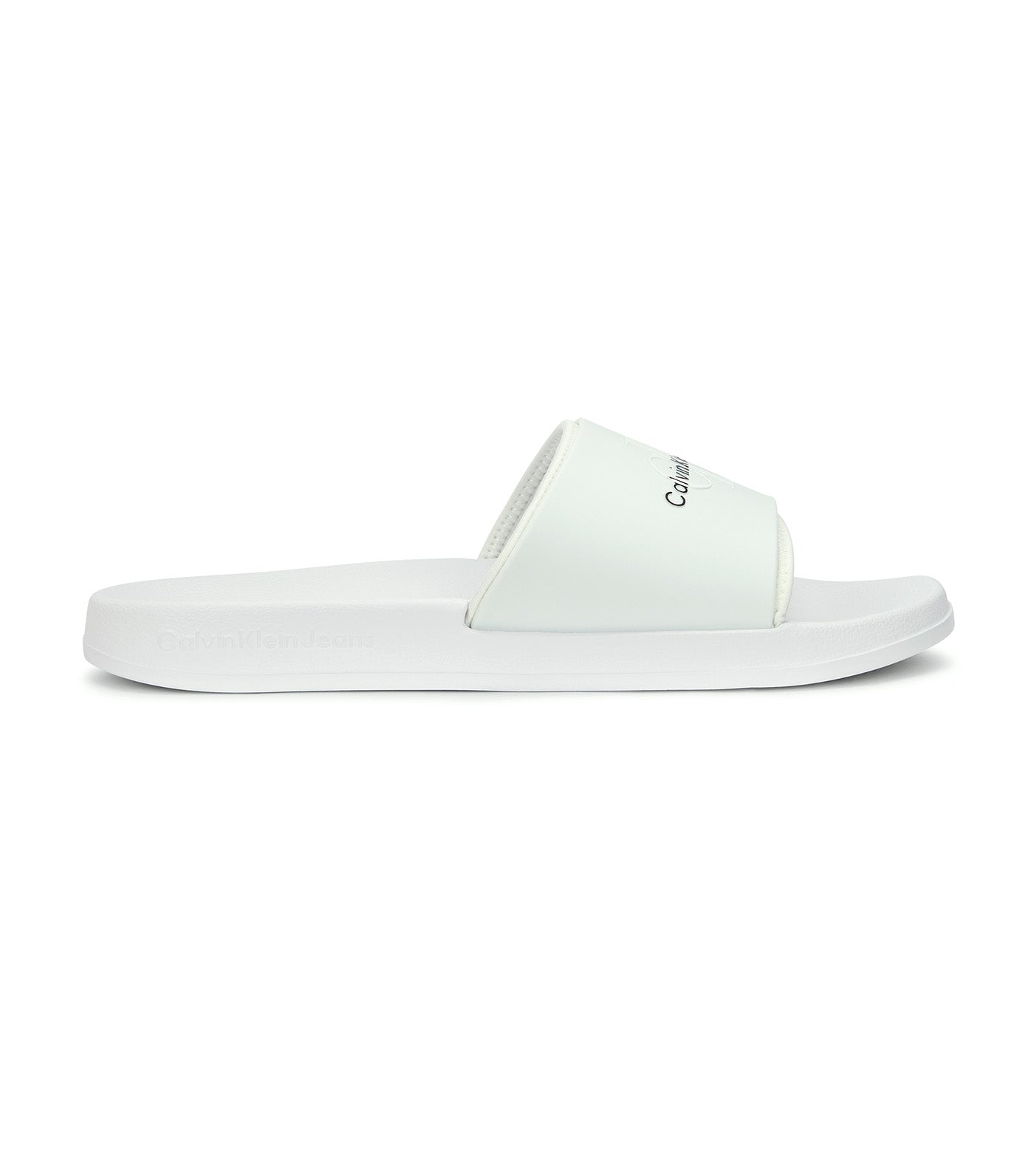 Norwich Monogram Slides White