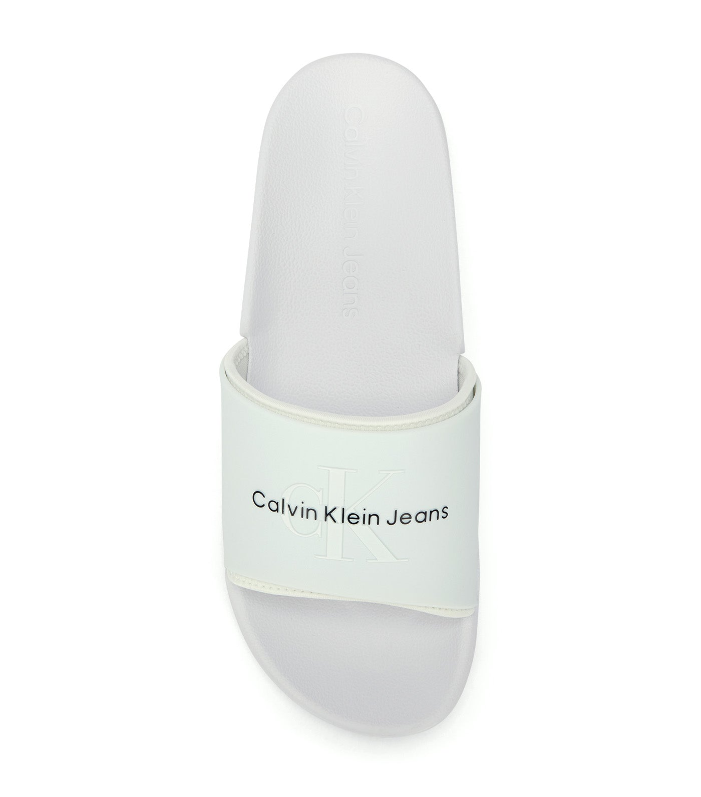 Norwich Monogram Slides White