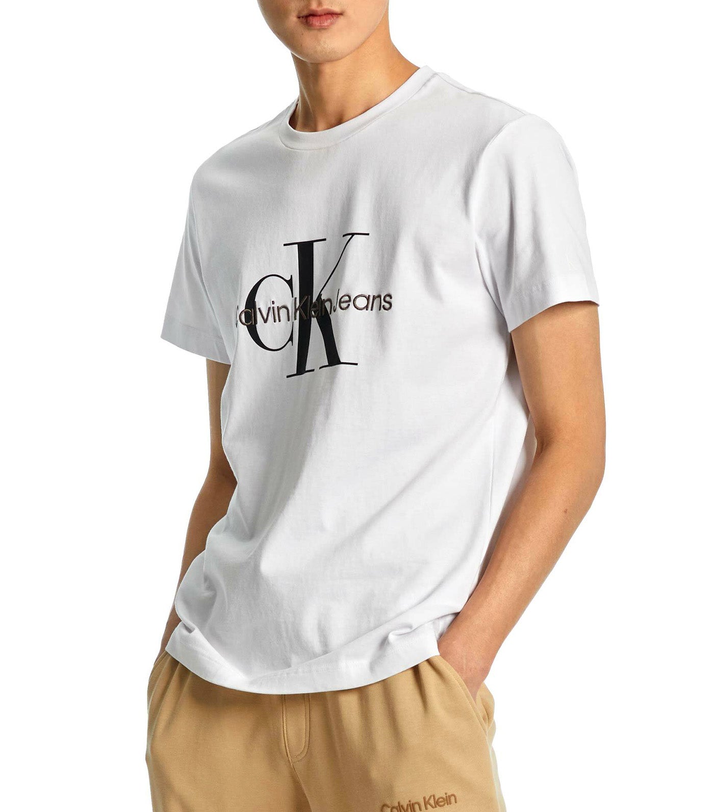 Monogram Organic Cotton T-Shirt Bright White