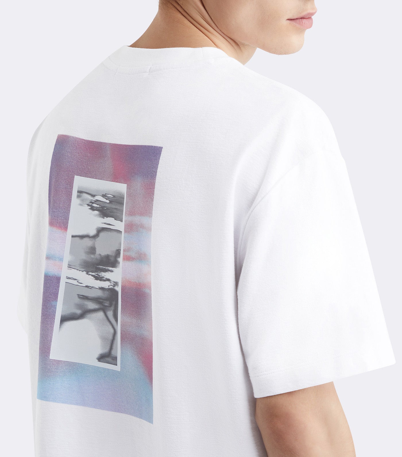 Diffused Monologo T-Shirt Bright White