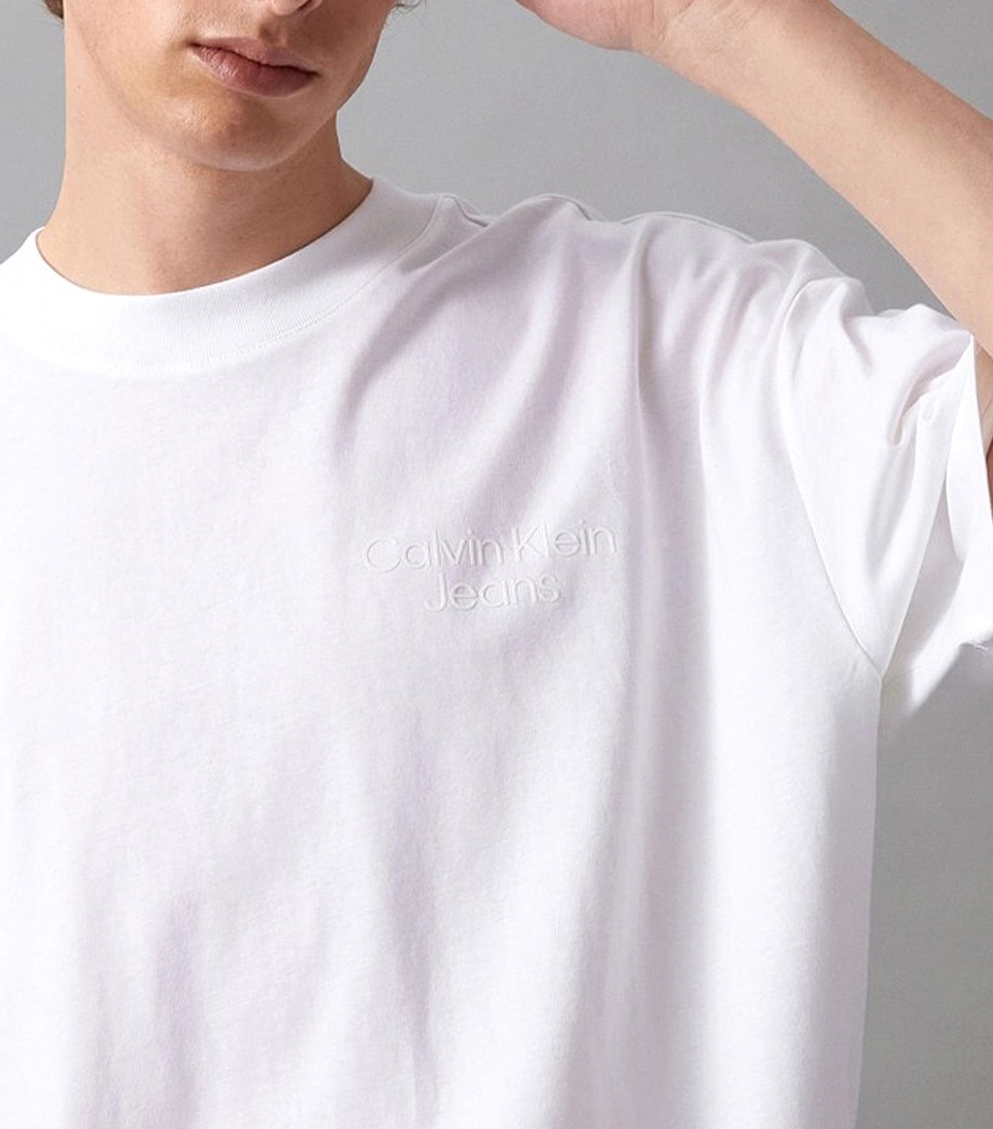 Institutional Tee Bright White