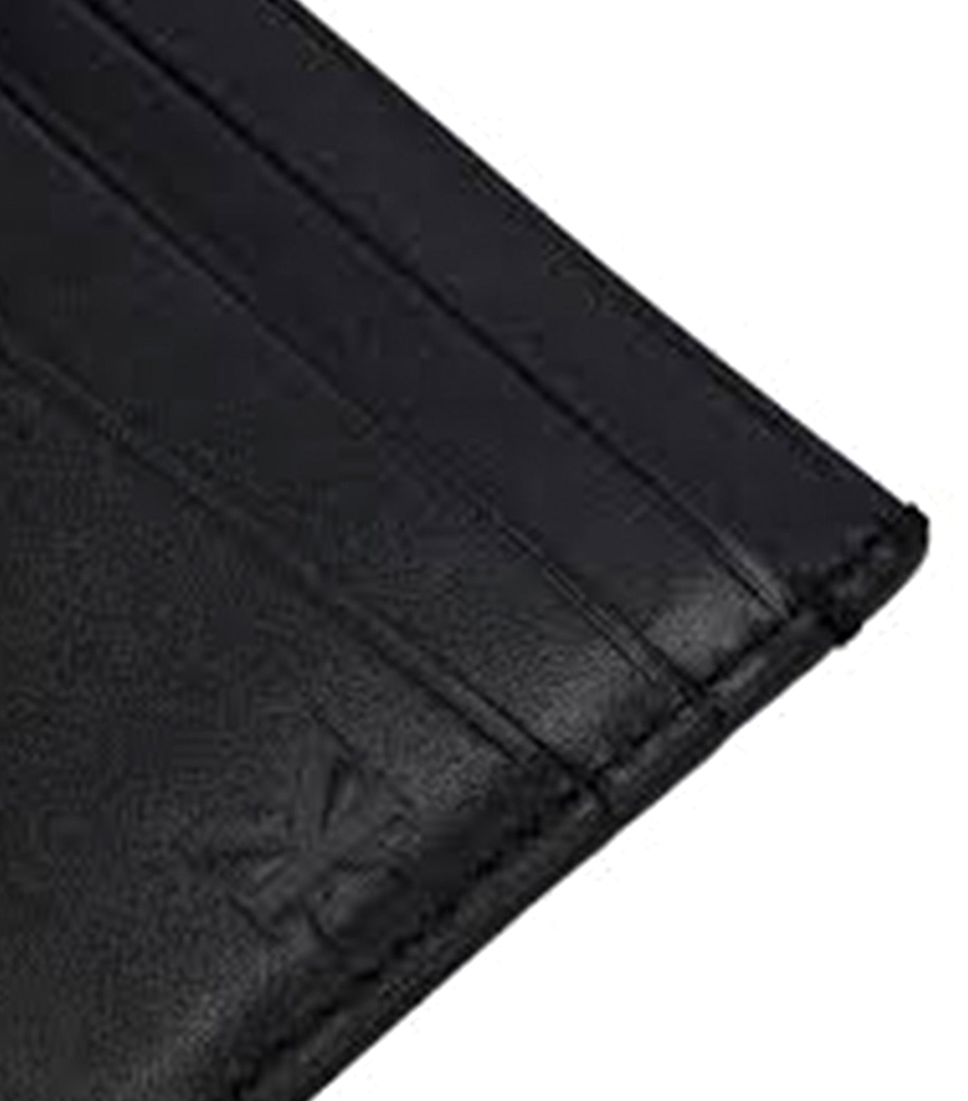 Embossed Monogram Cardcase Black