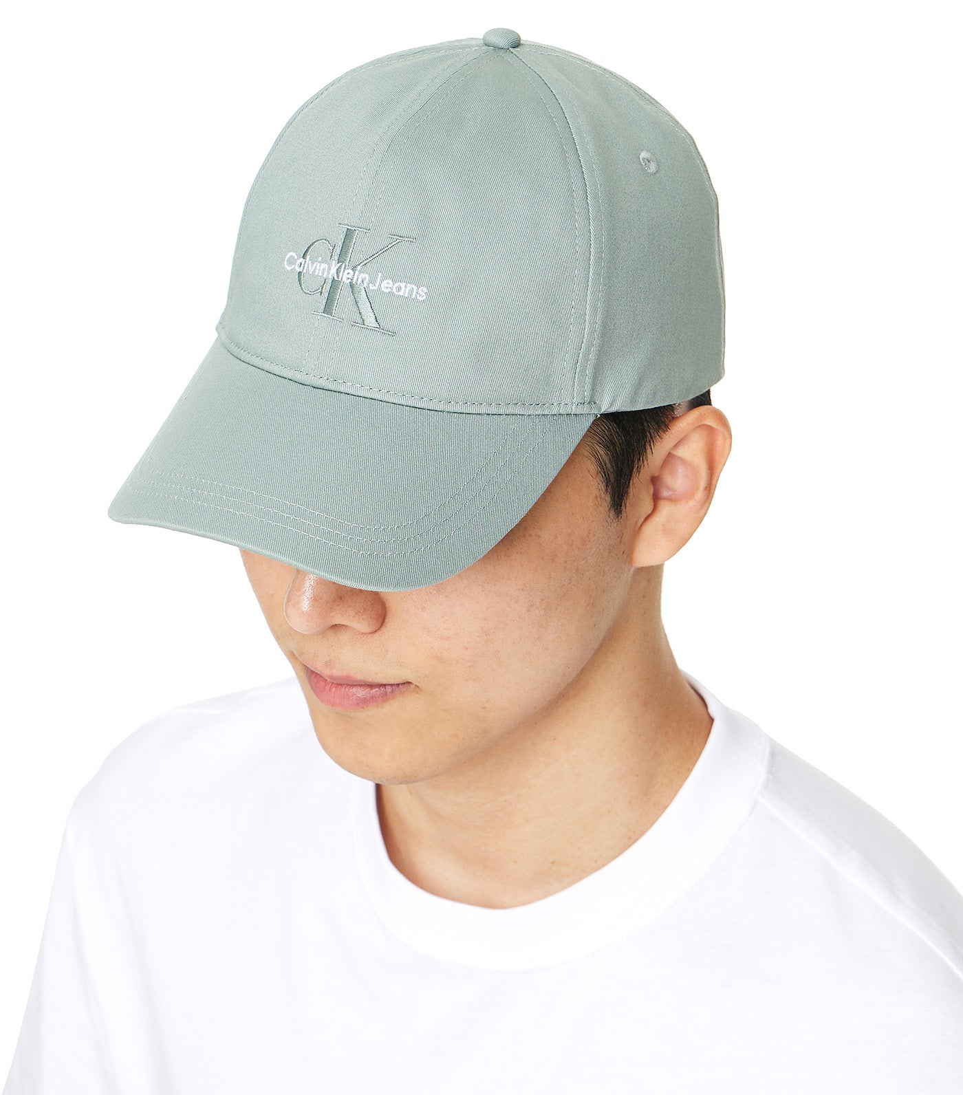 Monogram Cap Slate Gray