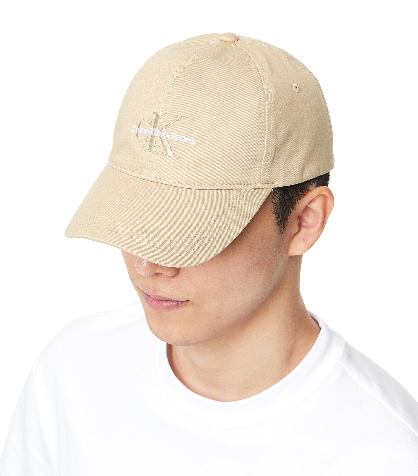 Monogram Cap Pale Khaki