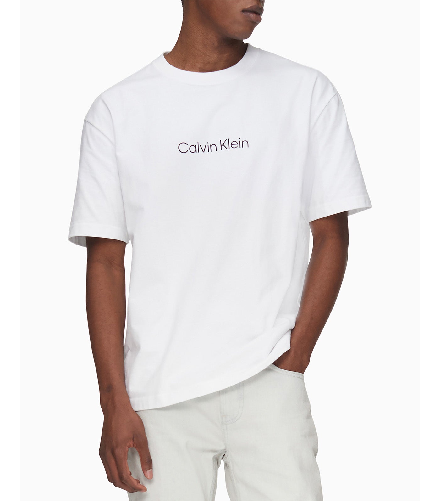 Logo Crew Neck Tee Brilliant White