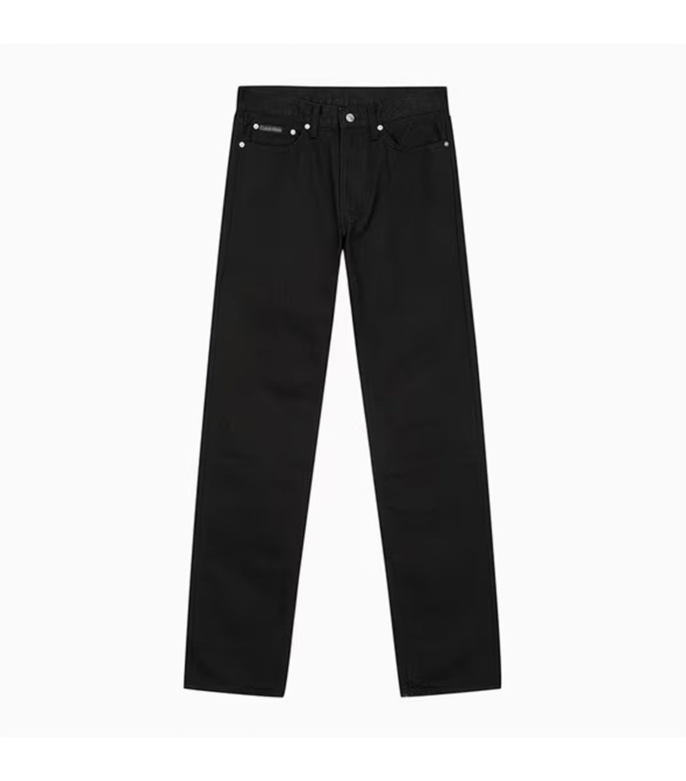 Standard Straight Jeans Denim Black