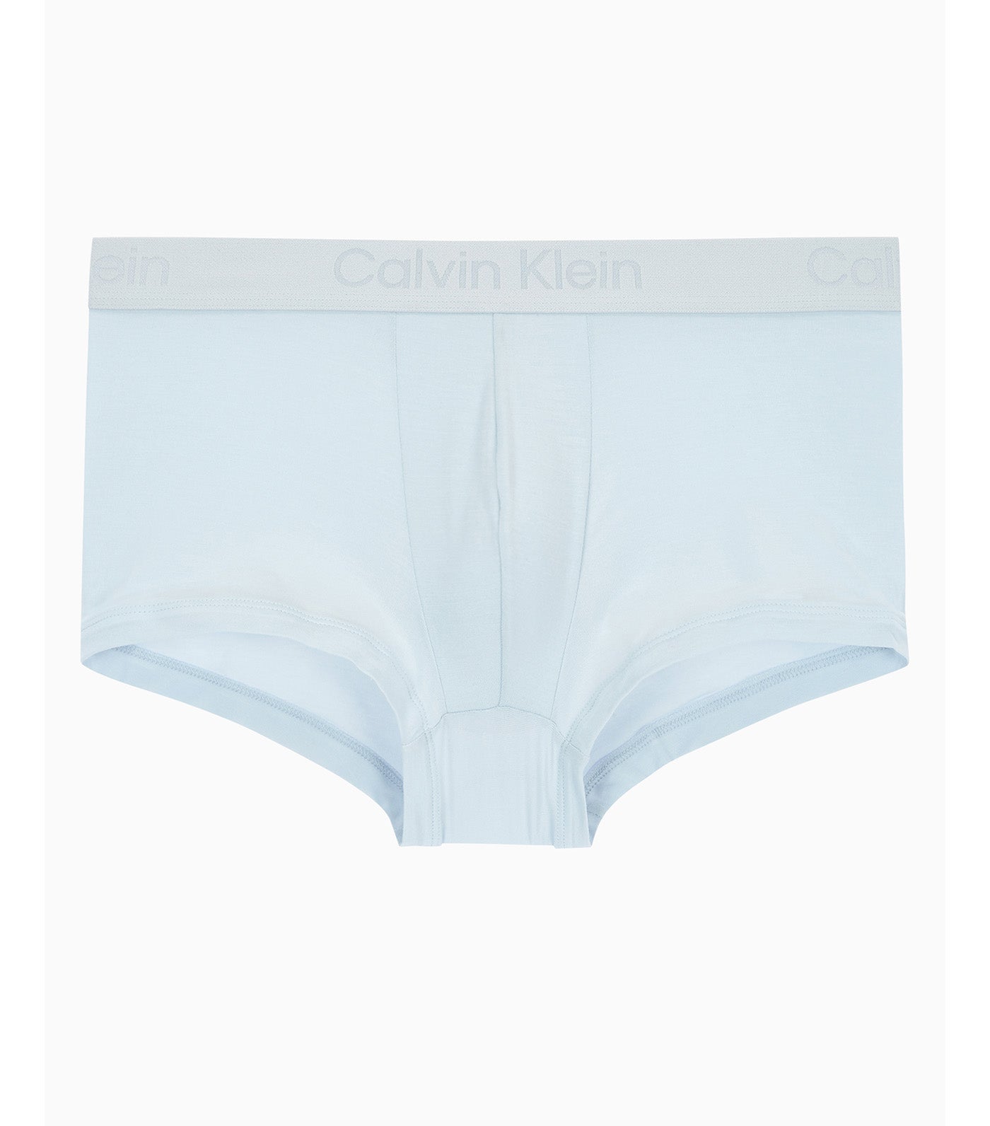 Silk Knit Low Rise Trunks Light Blue