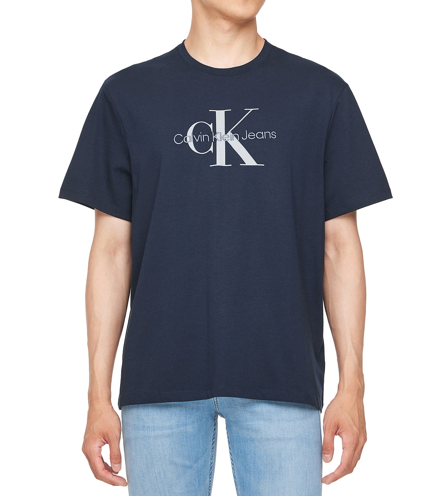 Monogram Logo Tee Dark Sapphire