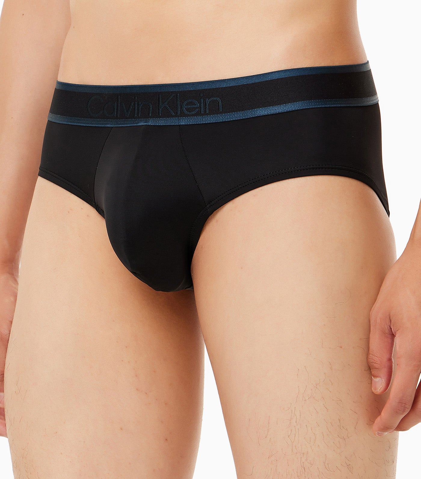 Tonal Logo Hip Brief Black