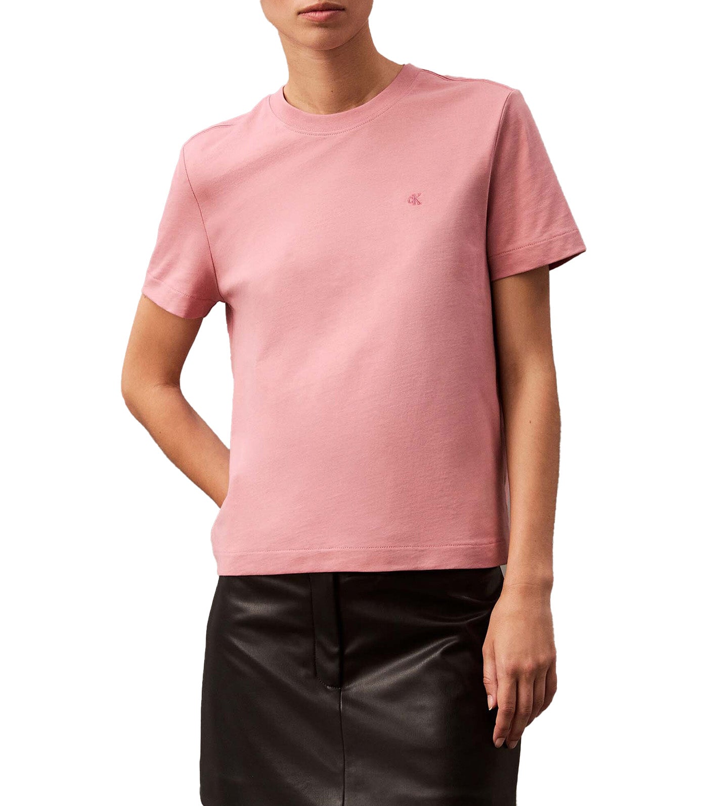 Archive Logo Crew Neck Tee Dusty Rose