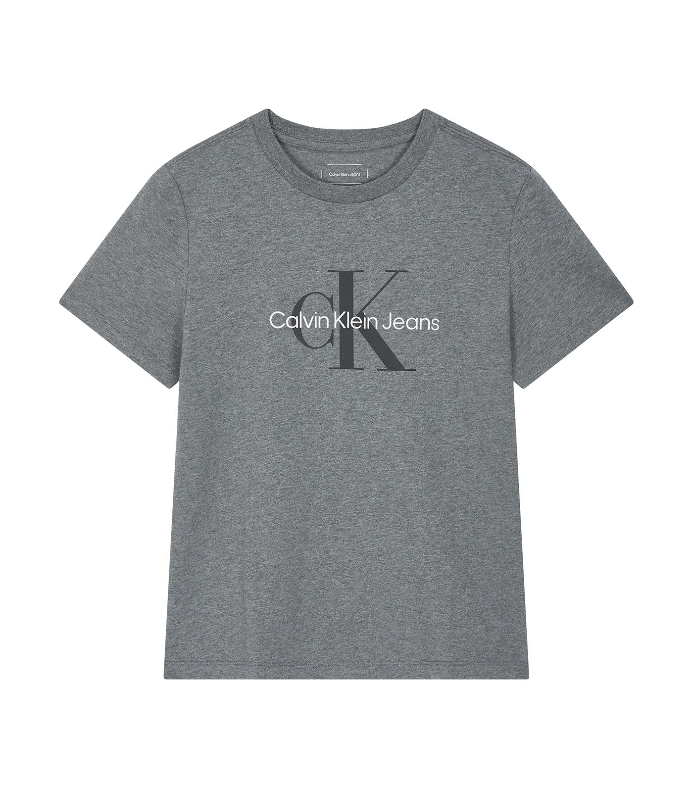 Monogram T-Shirt Med Gray Heather