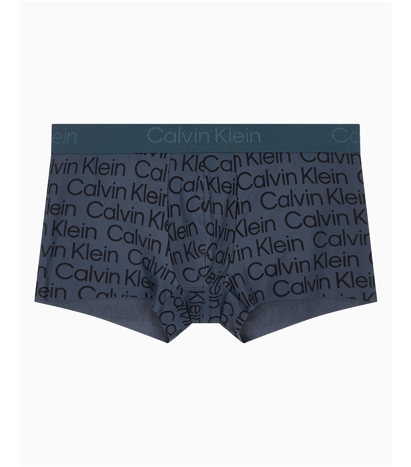 Underwear Low Rise Trunk Blue Gray