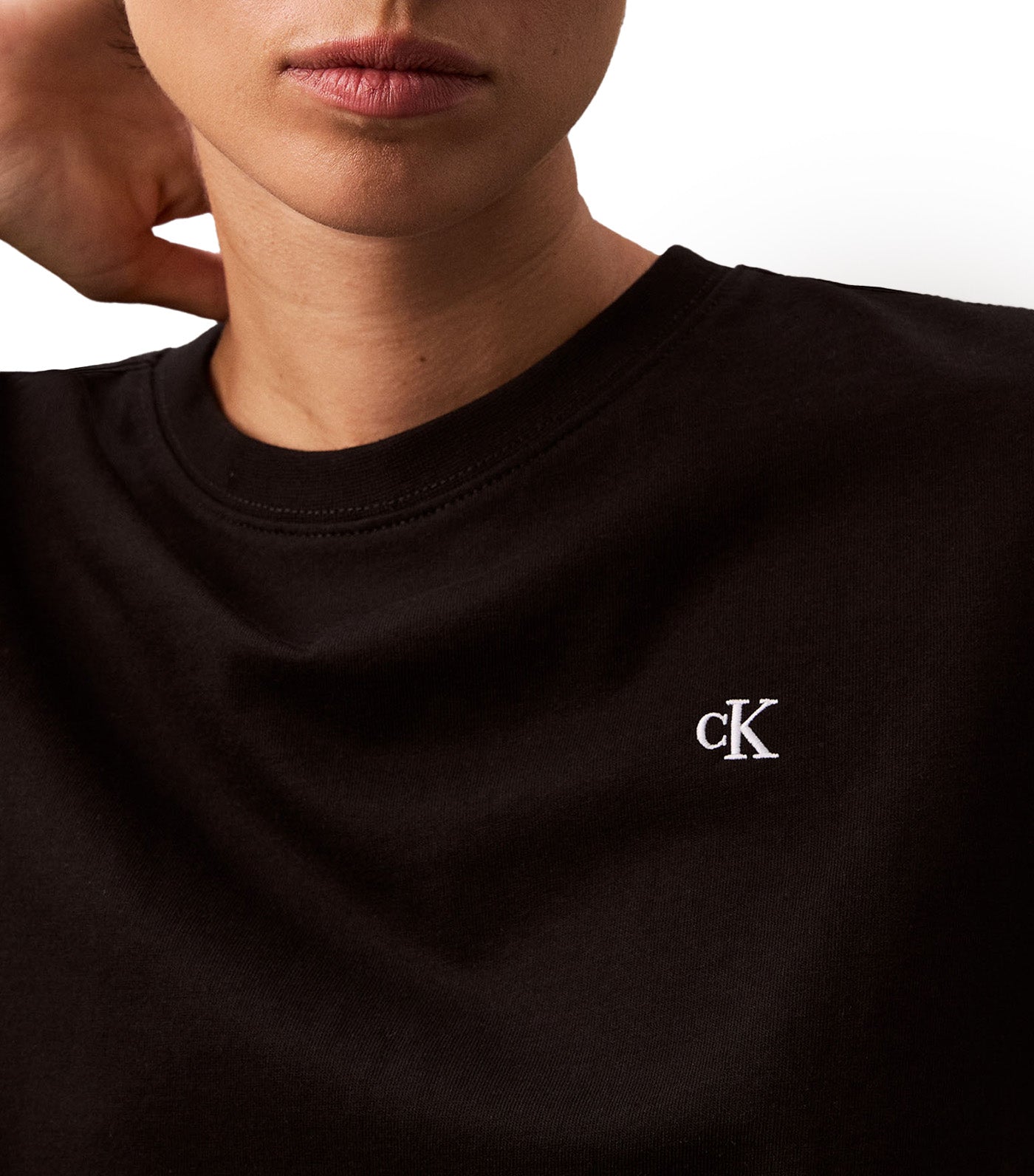 Archive Logo Crewneck Tee Black