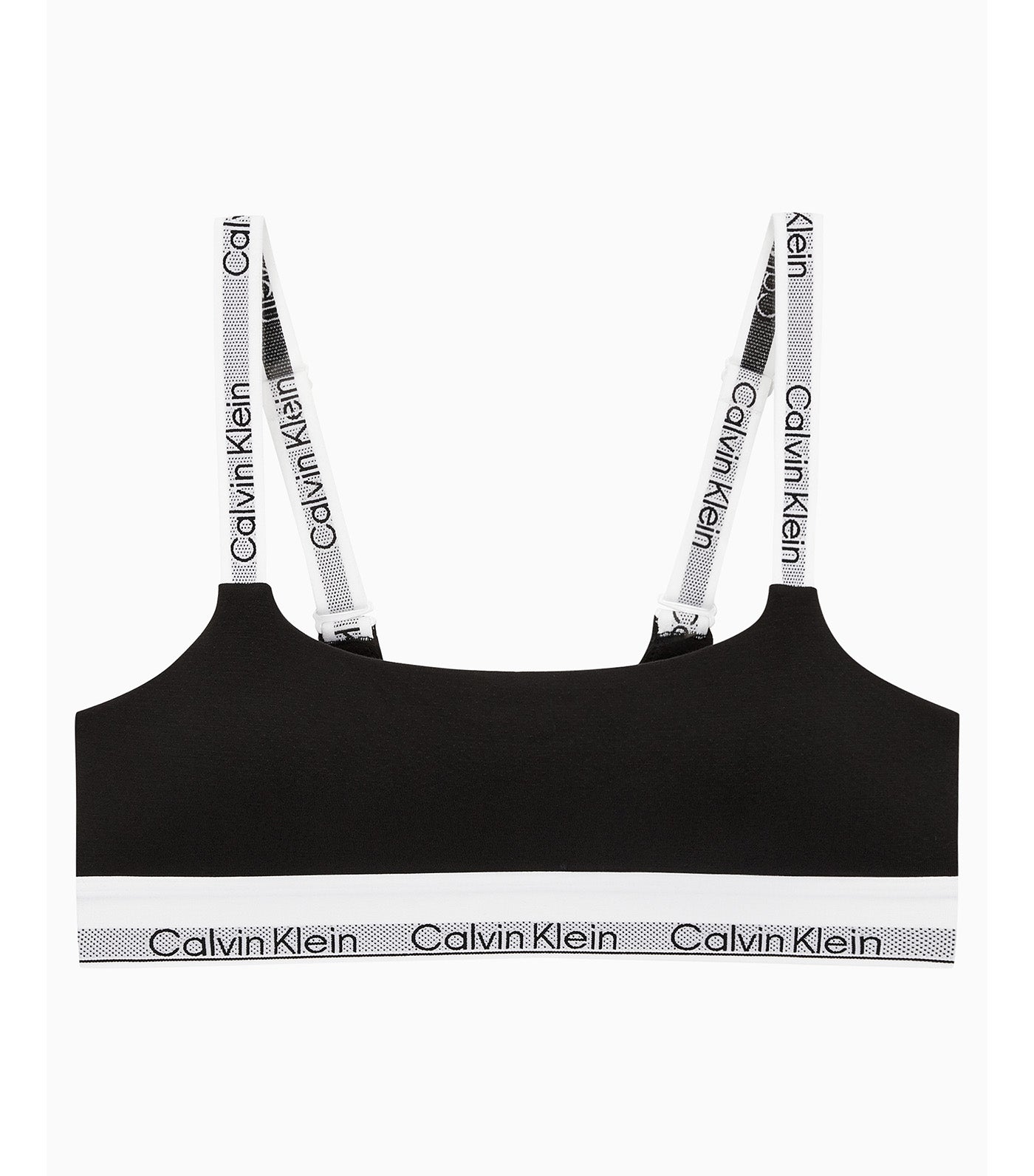 Modern Cotton Lightly Lined Bralette Black