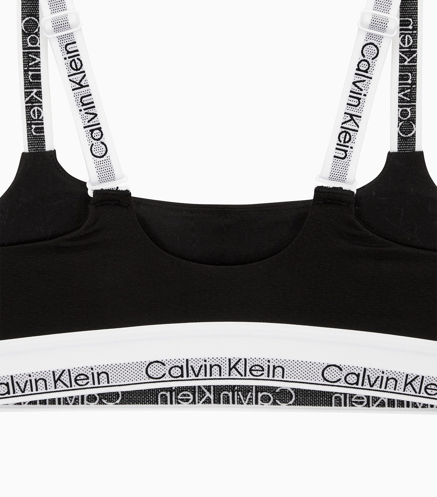 Modern Cotton Lightly Lined Bralette Black