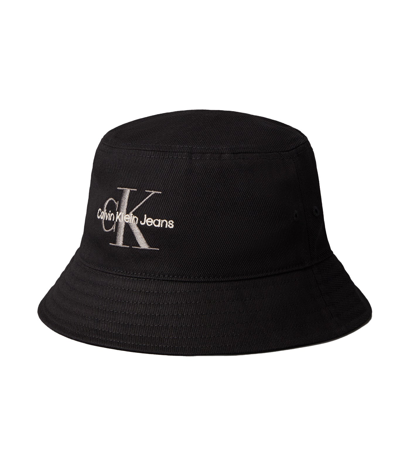 Monogram Logo Bucket Hat Black