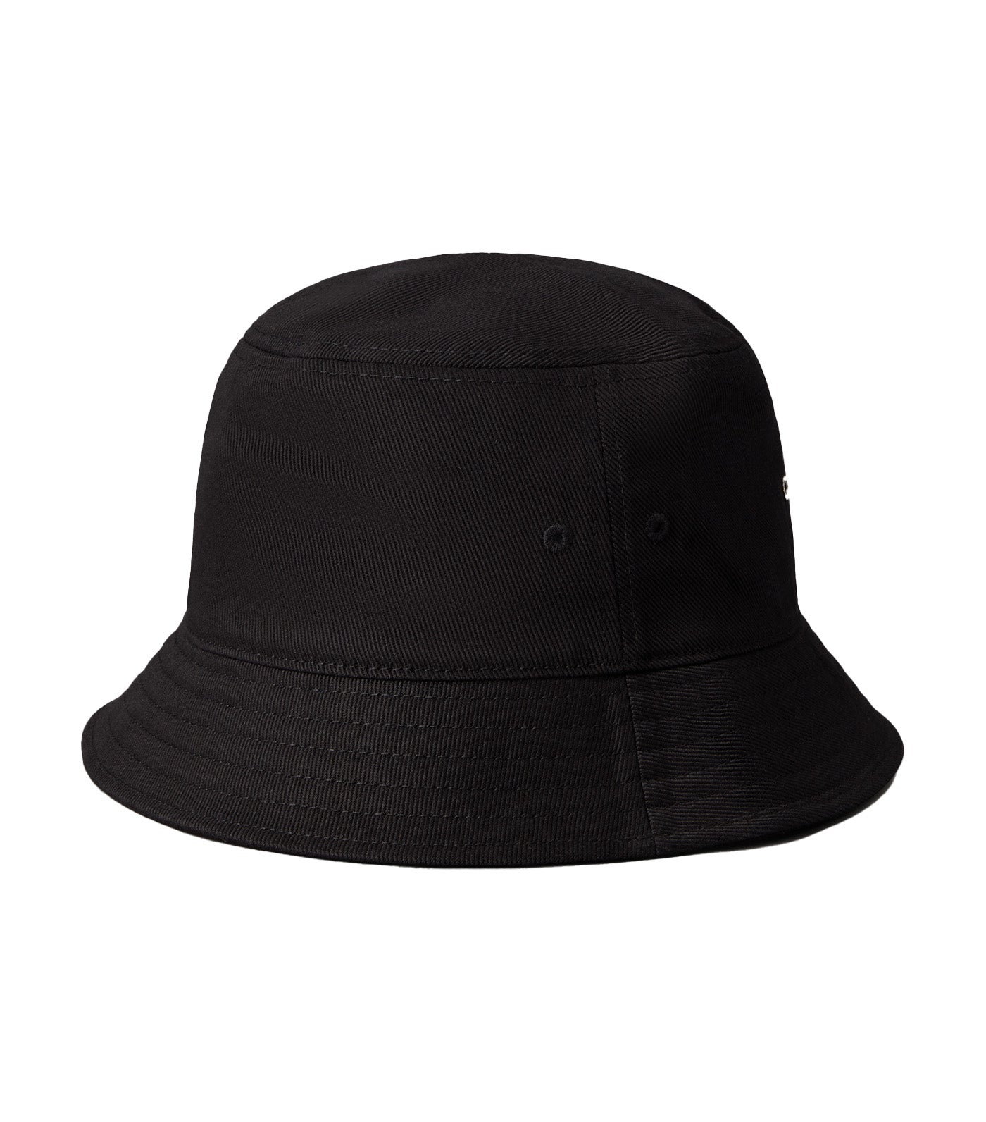 Monogram Logo Bucket Hat Black