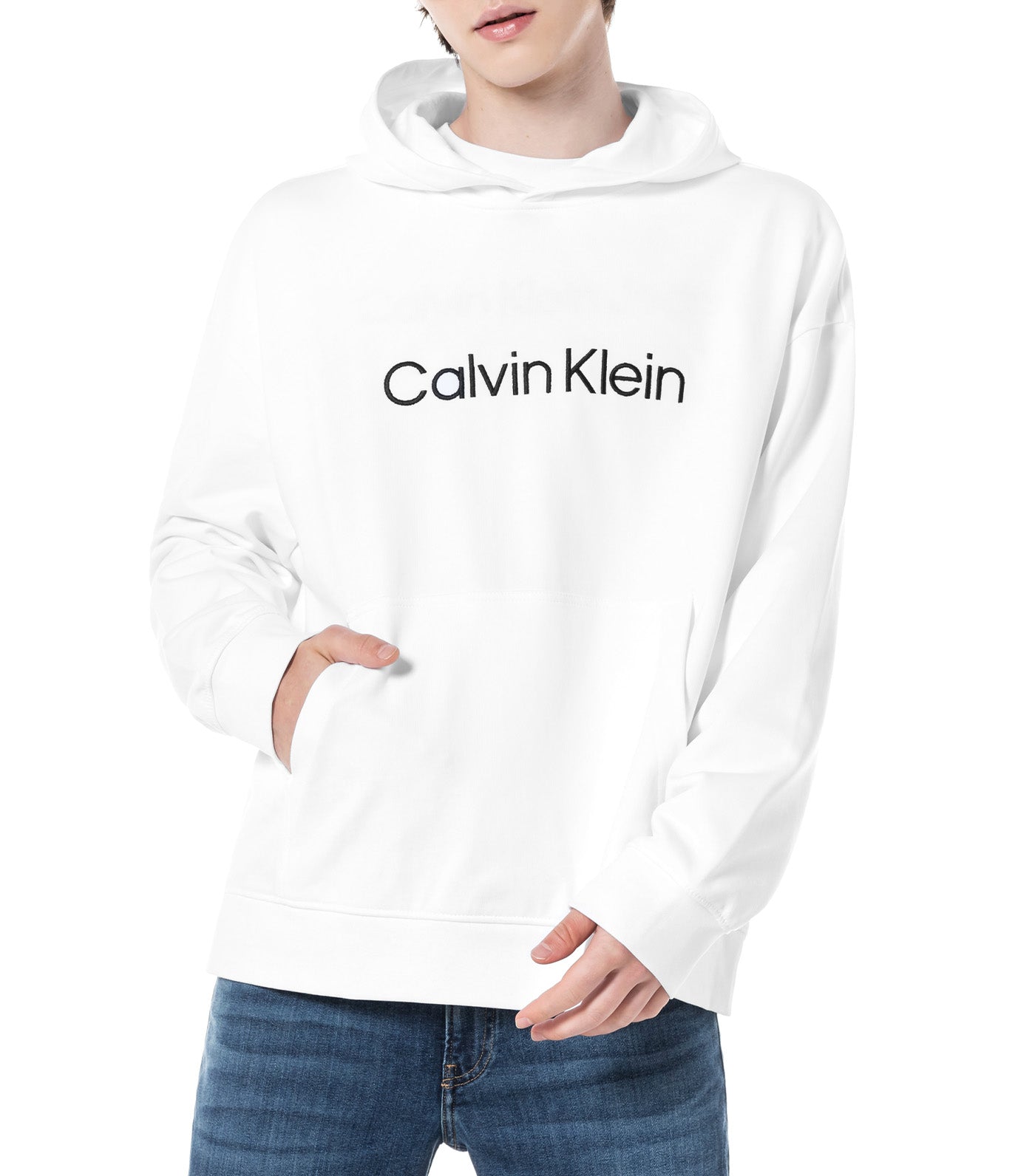 Standard Logo Hoodie Brilliant White