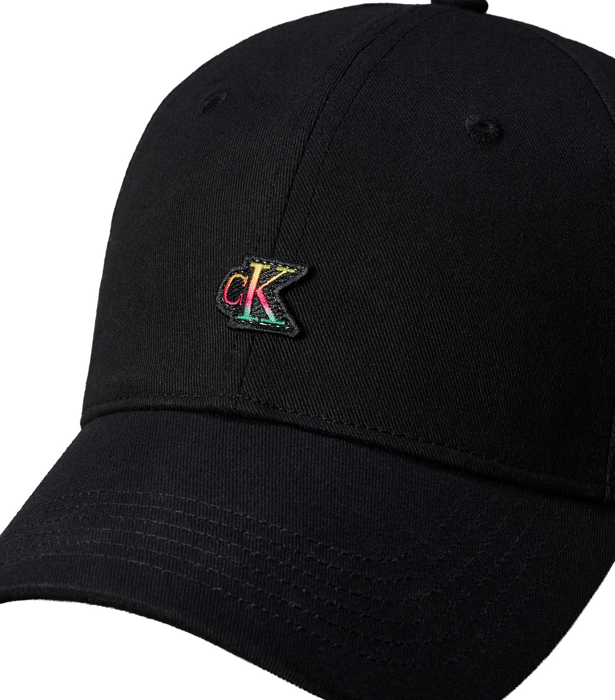 Cotton Twill Logo Pride Cap Black