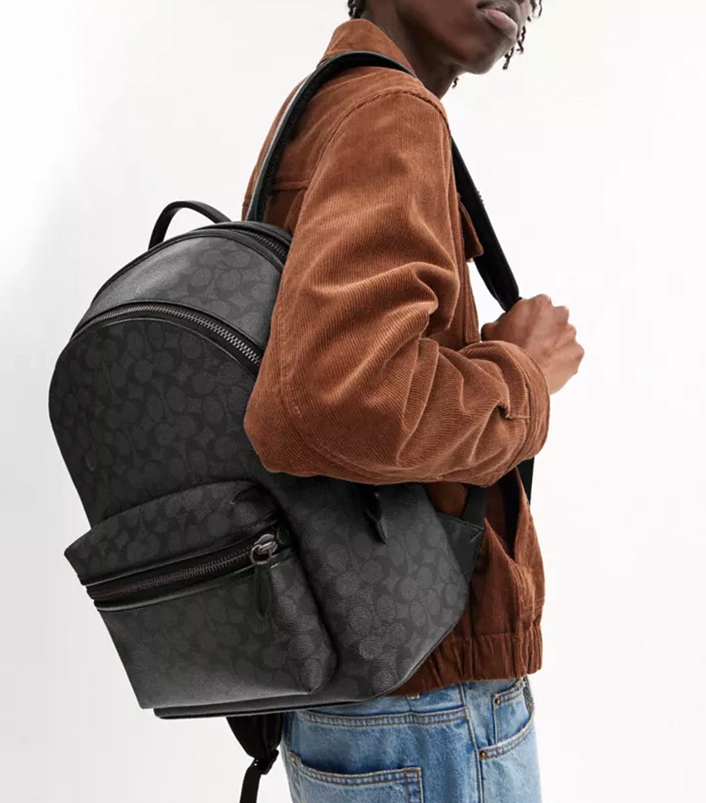 Coach Charter Backpack Charcoal 