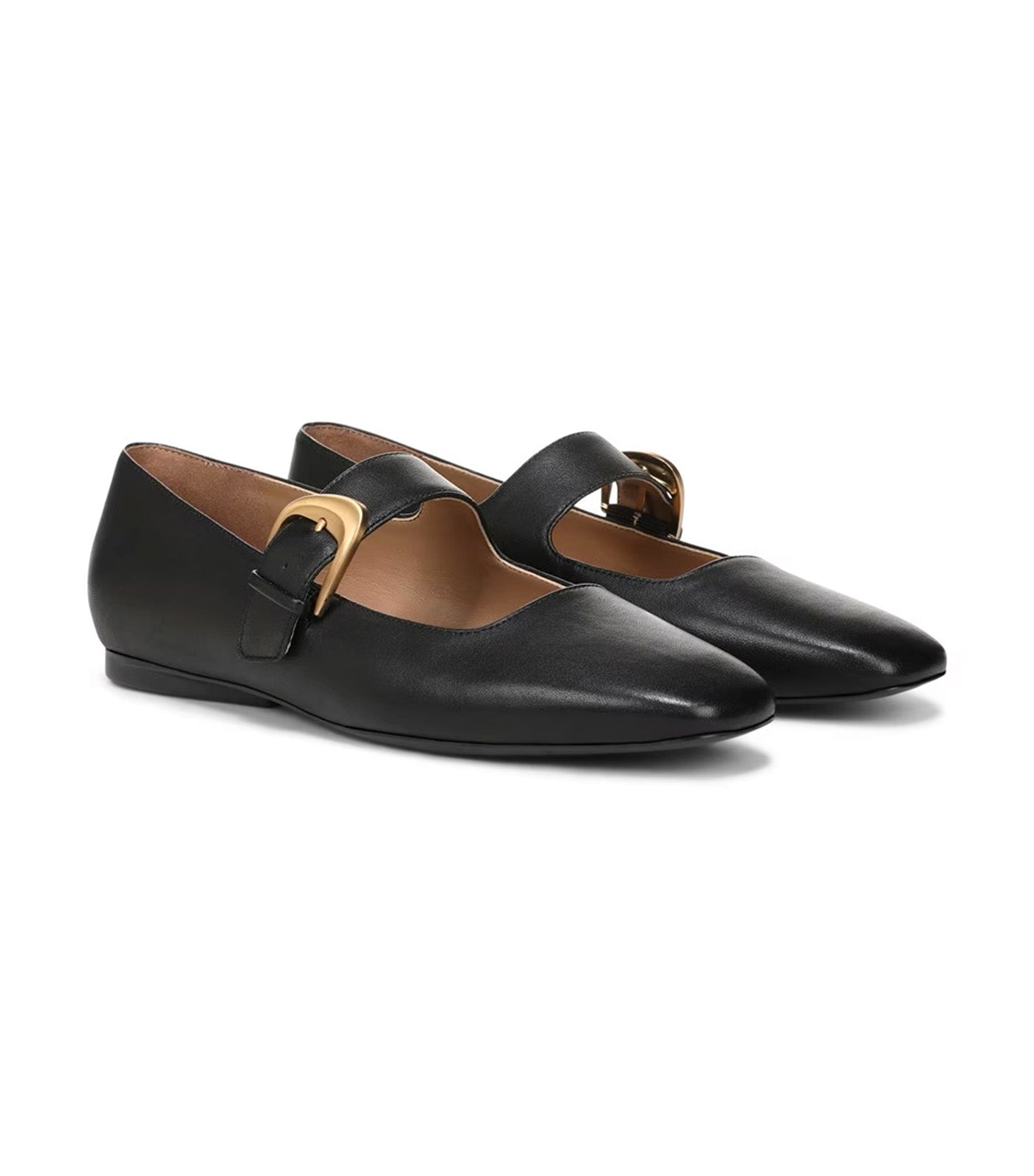 Naturalizer Cosmic Mary Jane Flat Black Leather