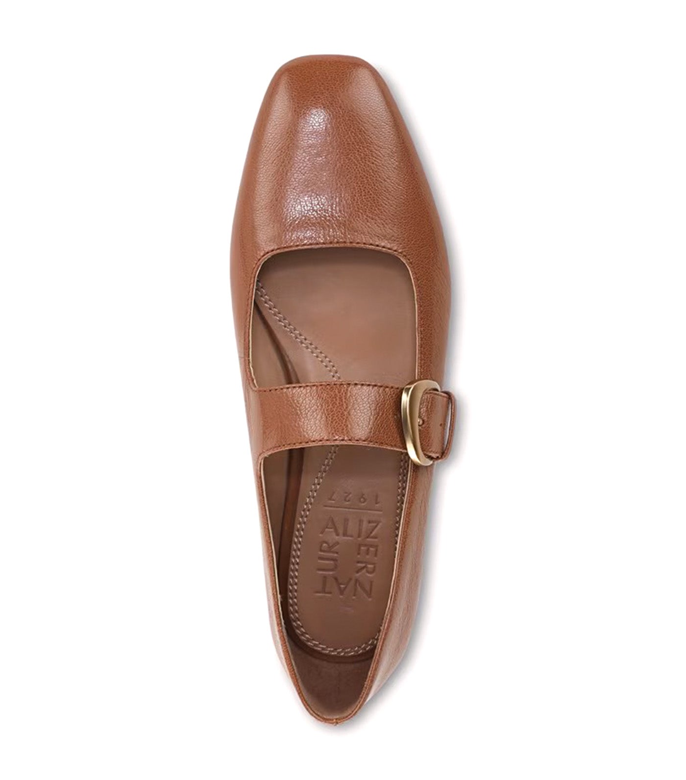 Cosmic Mary Jane Flat English Tea Brown