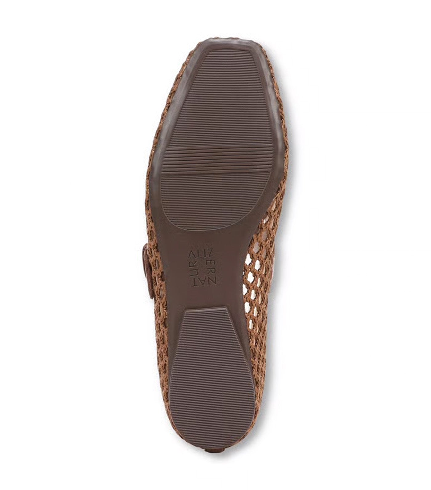 Naturalizer Cosmic Mary Jane Flat Walnut Brown Woven