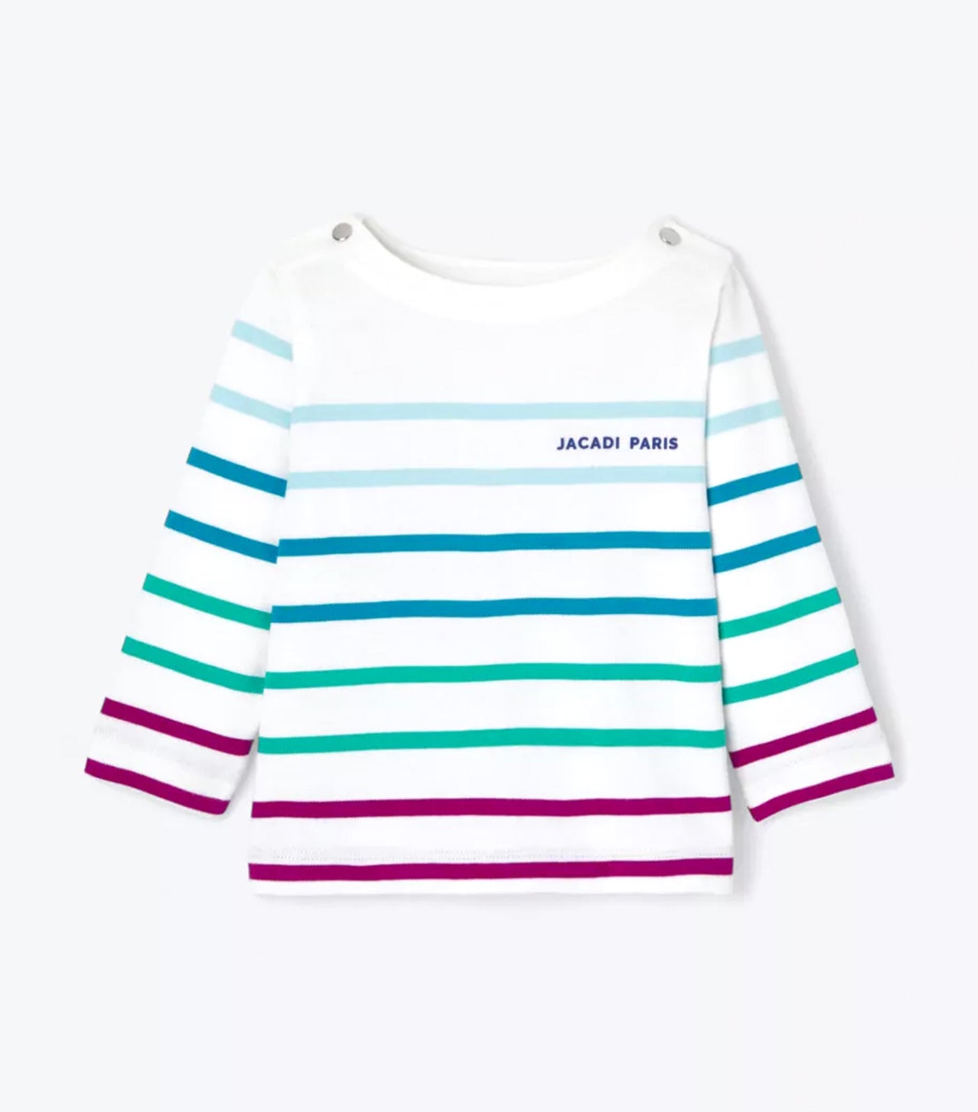 Couleuvre Long Sleeves Blanc/Bleu Alize