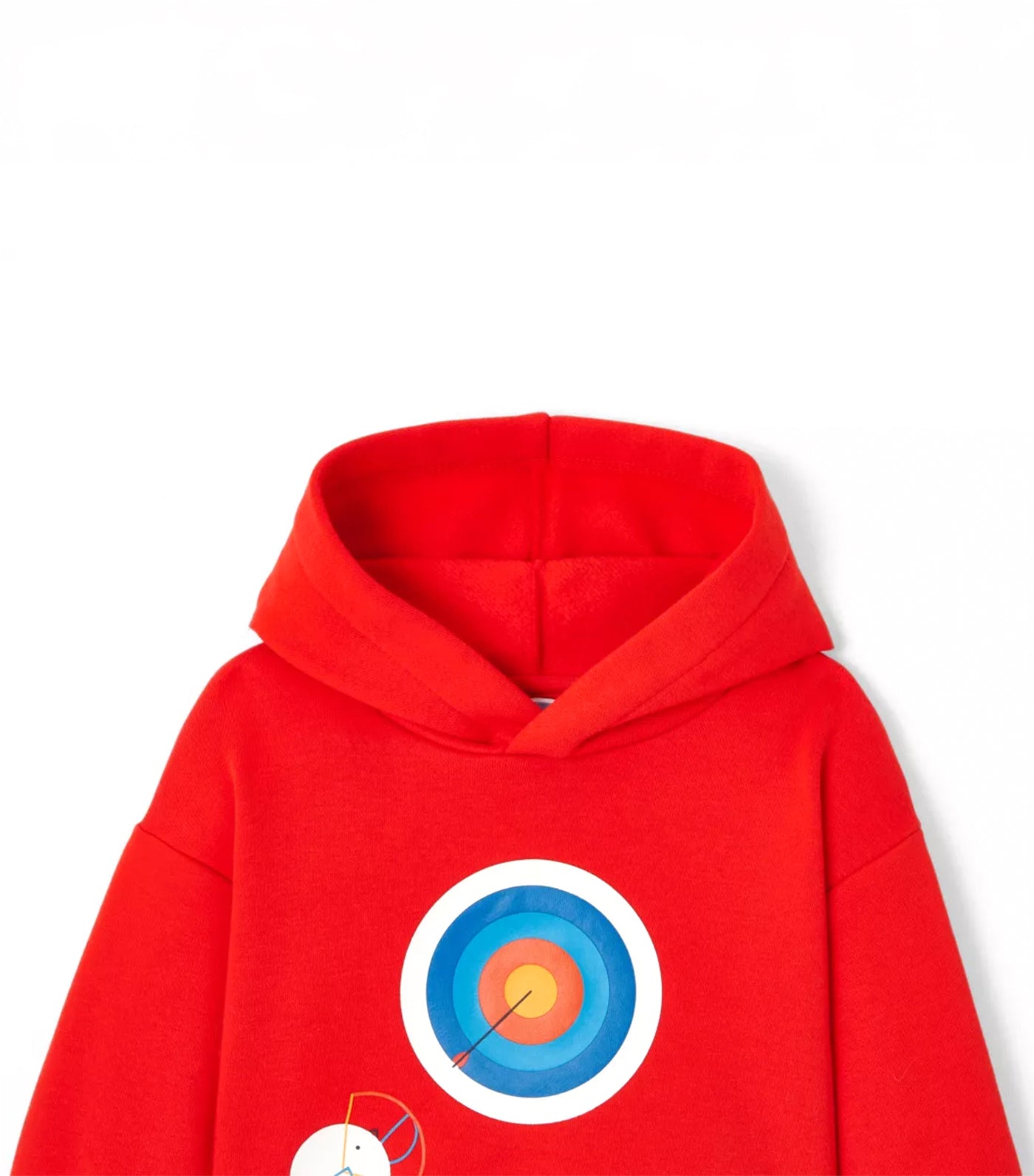 Cretois Hoodie Rouge Vif