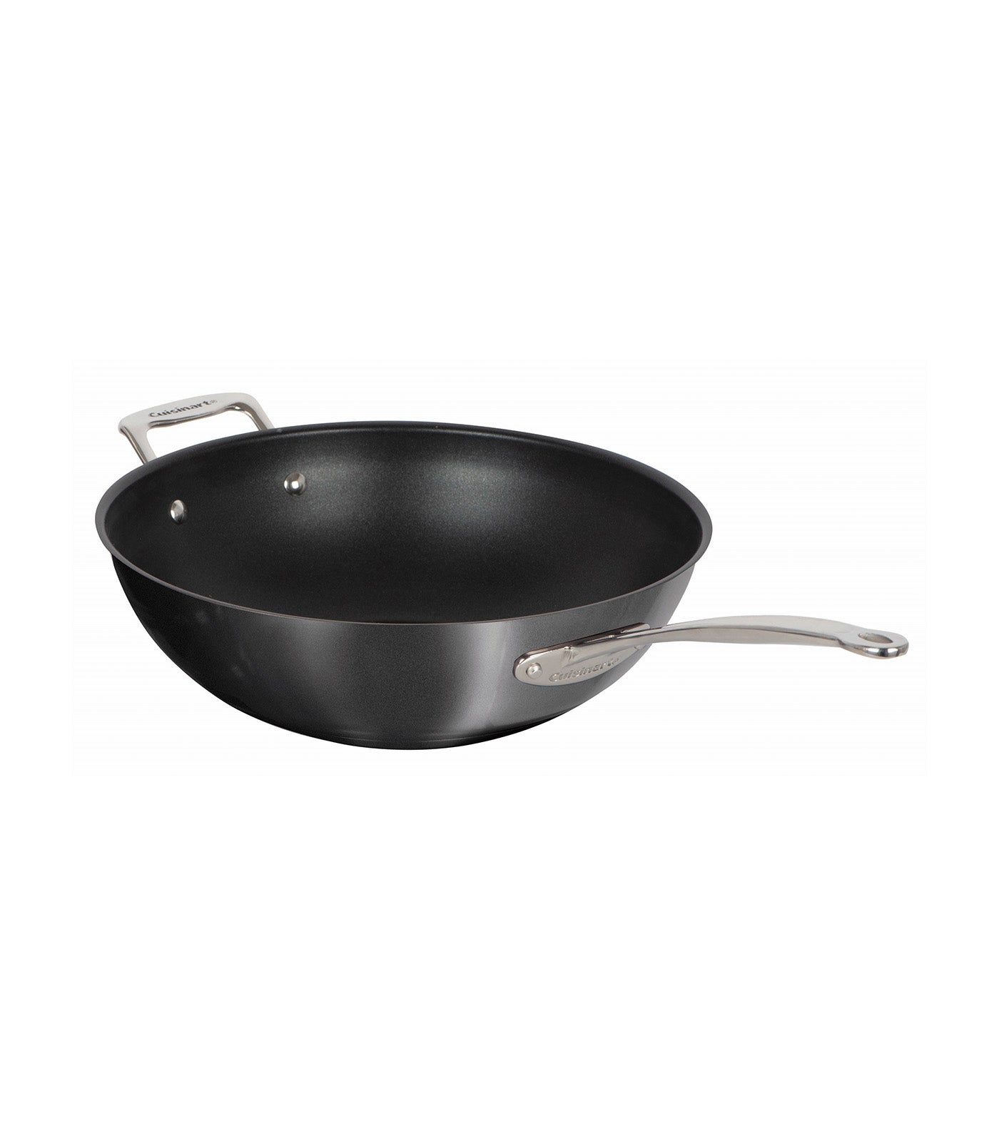 Nonstick Skillet with Helper Midnight Gray 12in