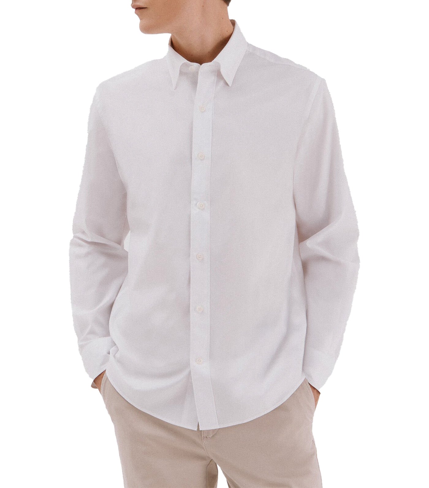 Plain Tencel Cotton Shirt