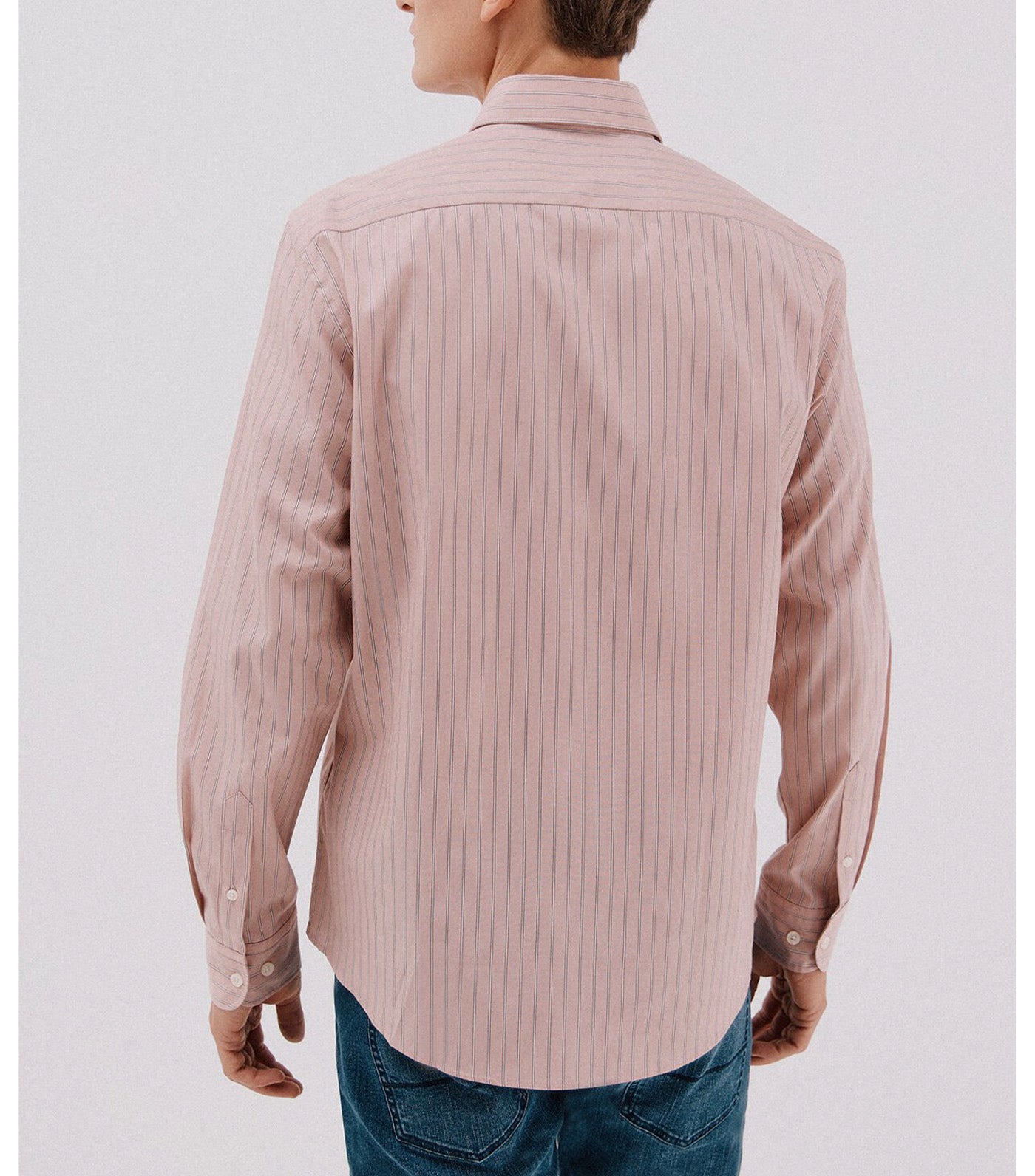 Striped Tencel Cotton Shirt