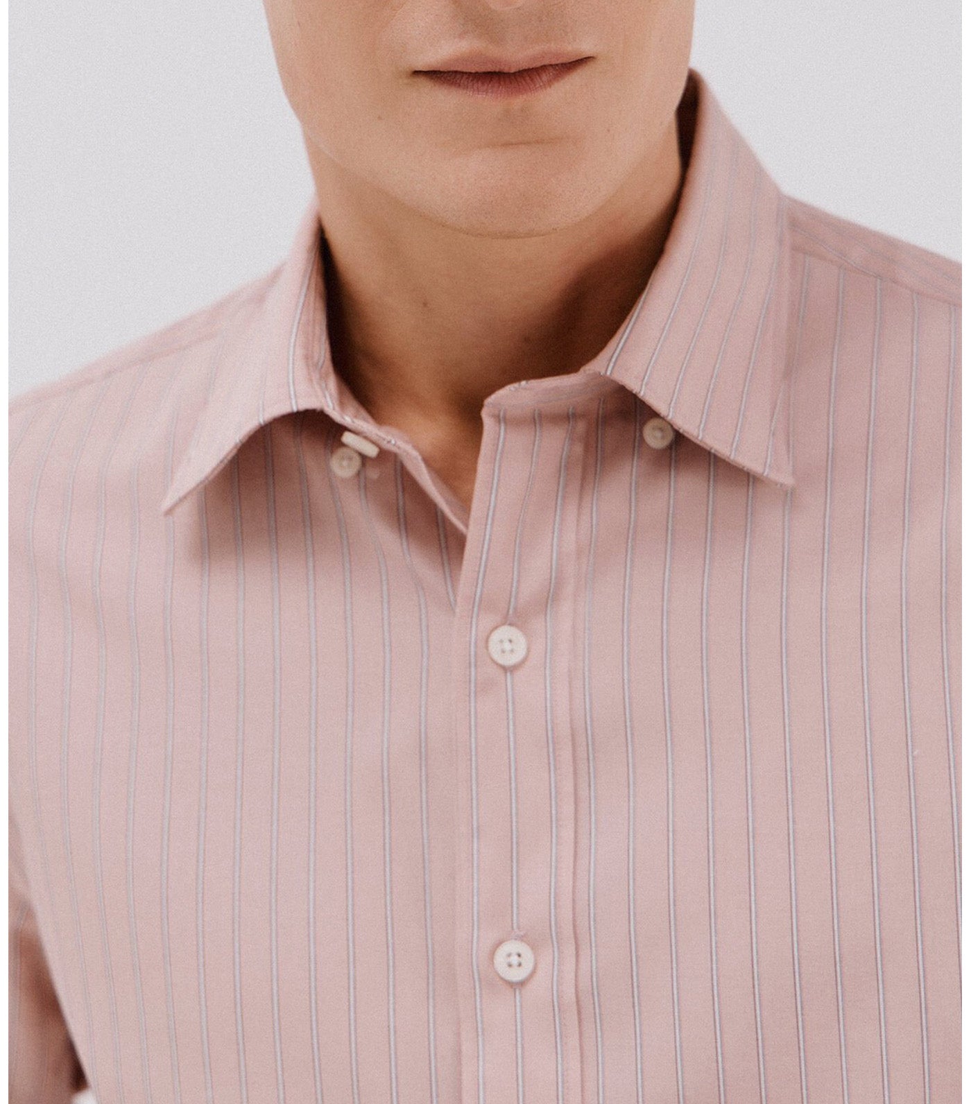 Striped Tencel Cotton Shirt