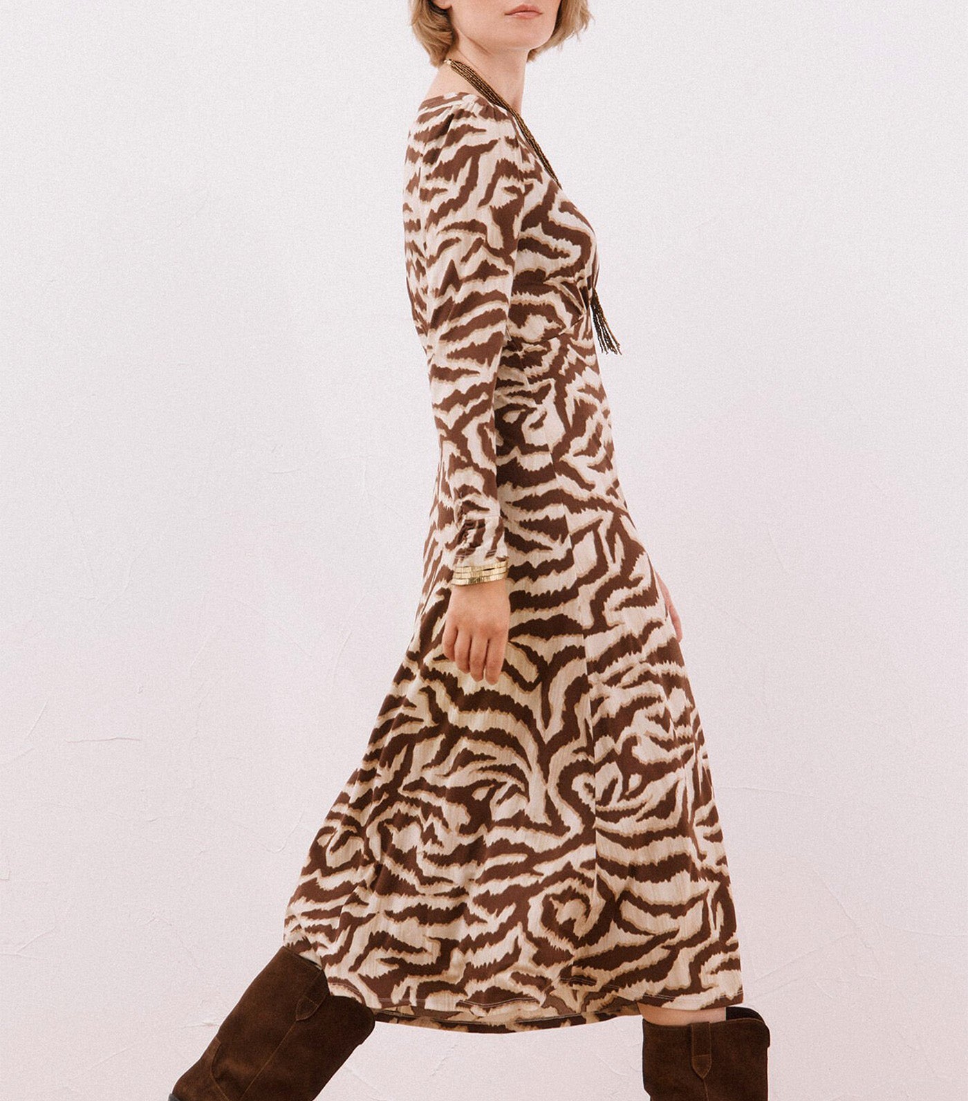 Gathered Chest Dress