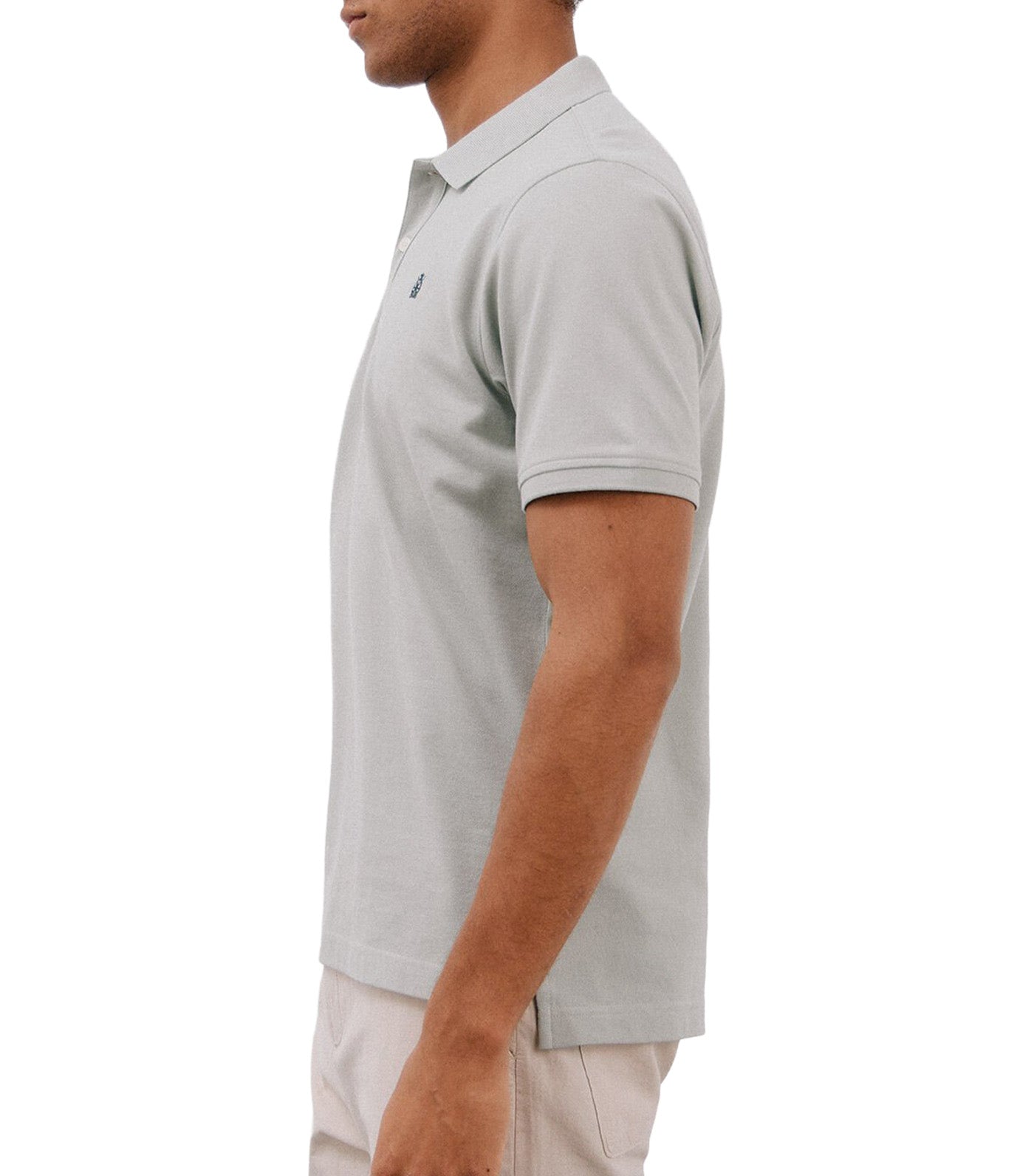 Cortefiel Basic Piqué Polo Shirt Light Khaki