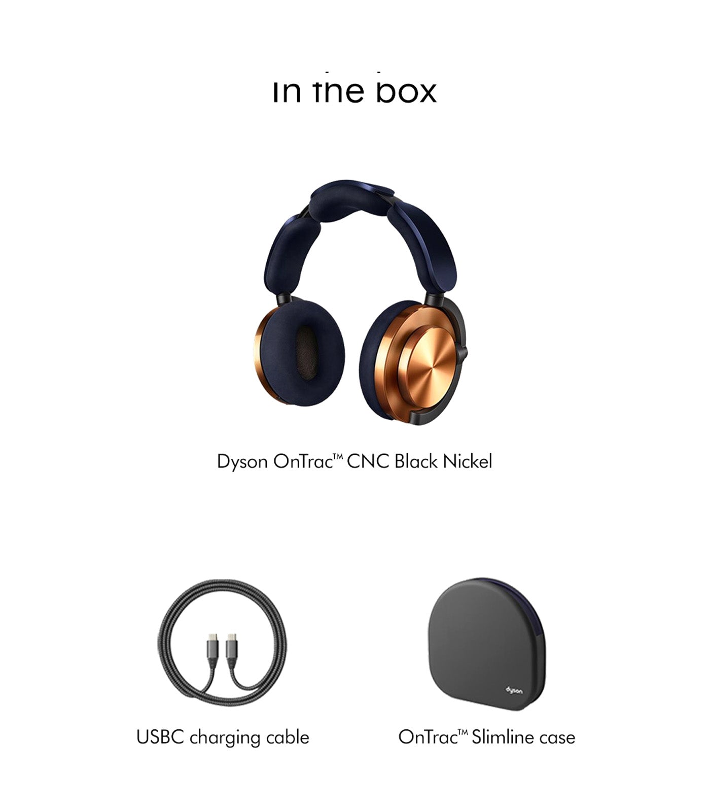 Dyson OnTrac™ Headphones CNC Prussian Copper