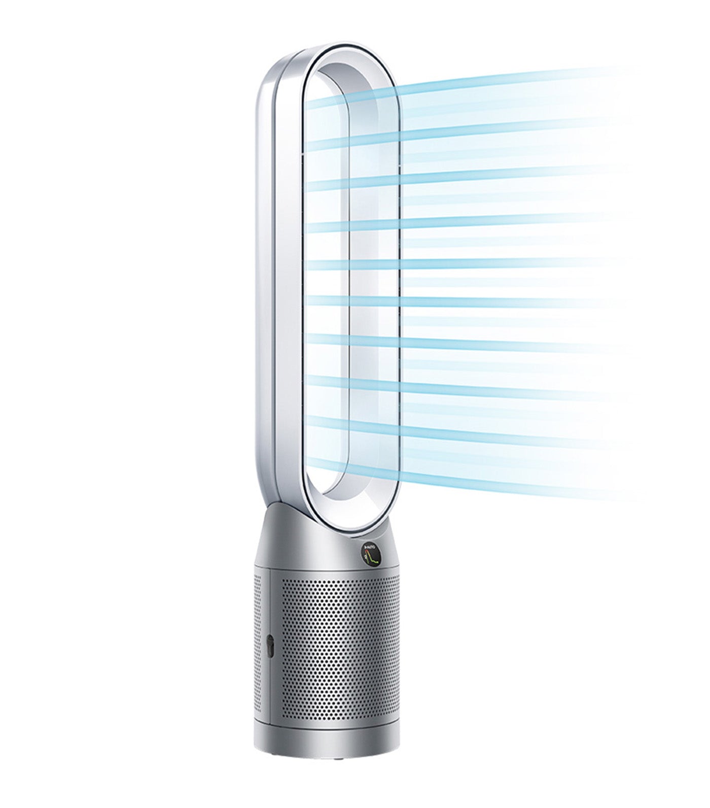 Purifier Tower Fan White/Silver