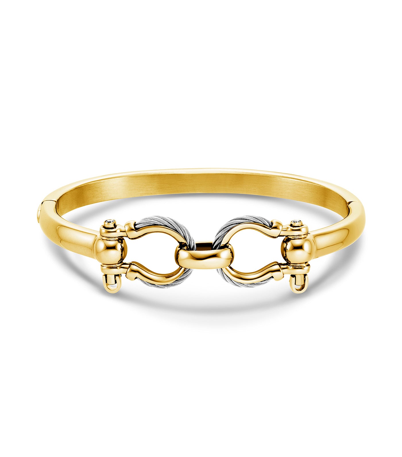 St. Tropez Mariner Bangle Yellow Gold PVD