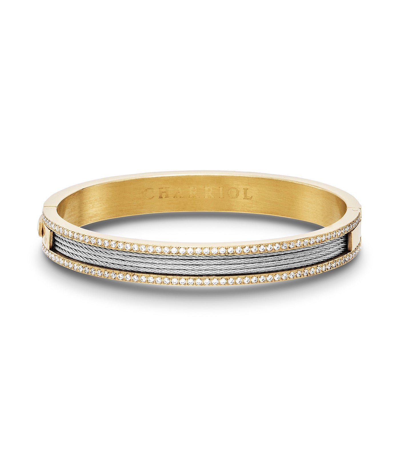 Forever Magnifique Bangle Yellow Gold PVD and Stainless Steel