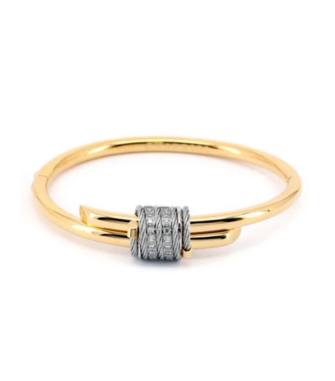 St. Tropez Promesse Bangle Yellow Gold PVD