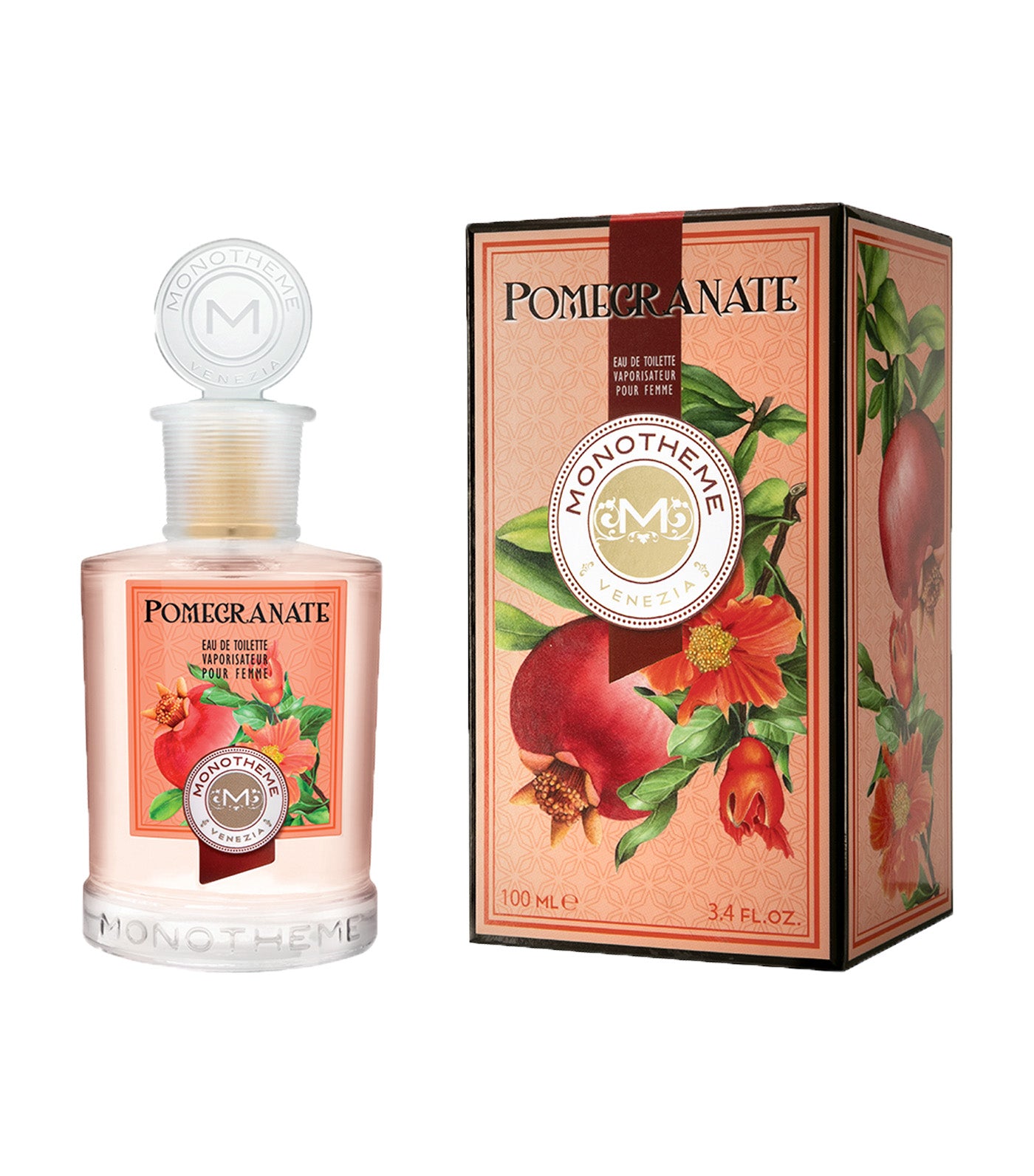 Monotheme Pomegranate Eau De Toilette Spray By Monotheme - 3.4 oz
