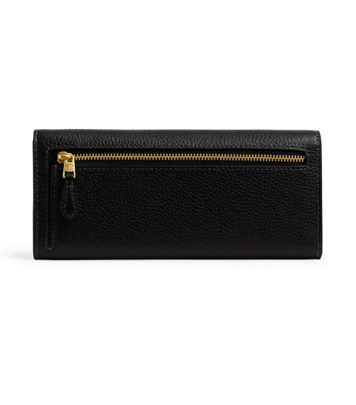Mila Long Flap Wallet Black