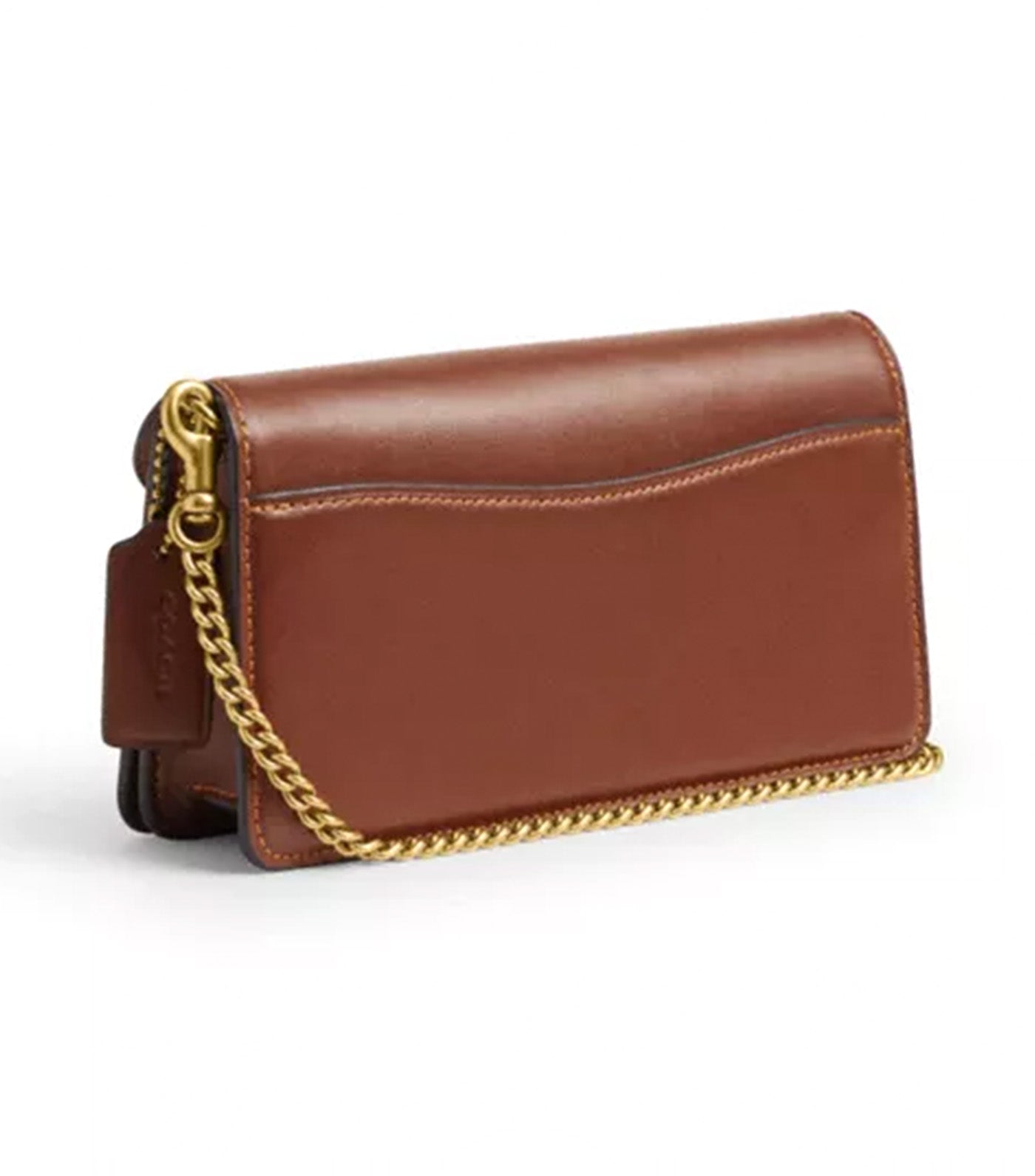 Tabby Chain Crossbody 19 Tan Brown