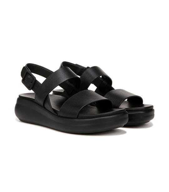 Coast Wedge Sandal Black