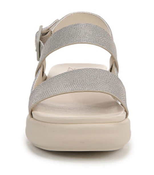 Coast Wedge Sandals Warm Silver