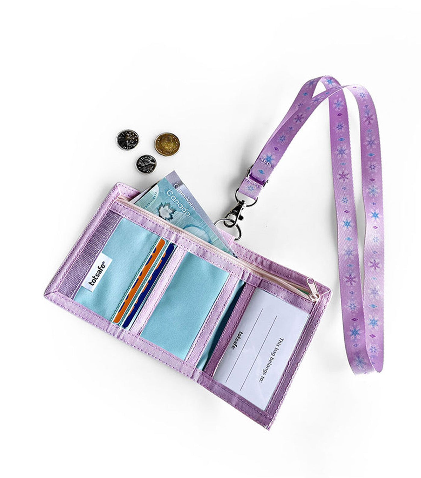 Totsafe Disney Frozen Casual Charm Lanyard Wallet