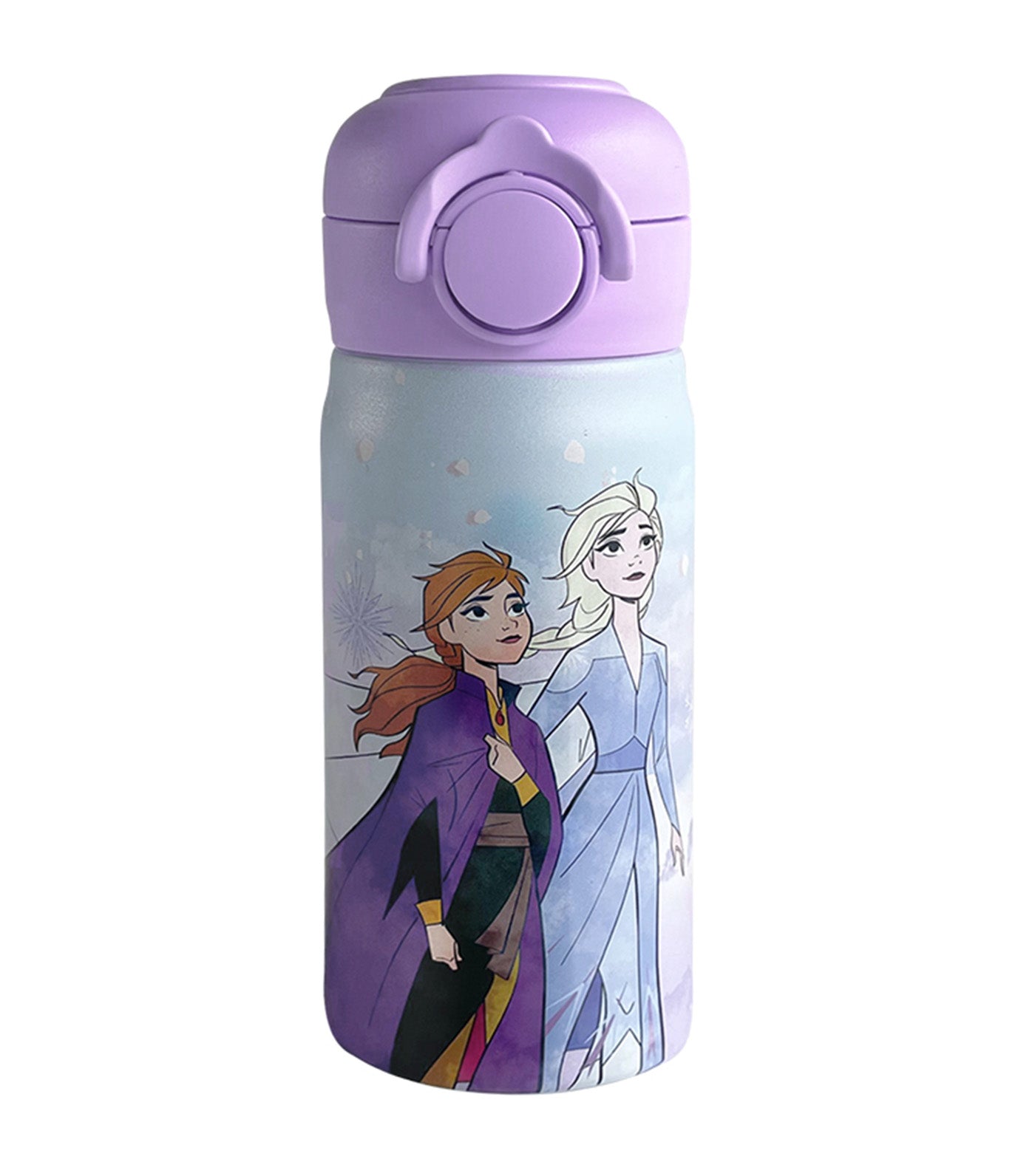 Totsafe Disney Kids Double Wall Stainless Steel Insulated Sippy Bottle 354ml - Frozen Seek The Magic