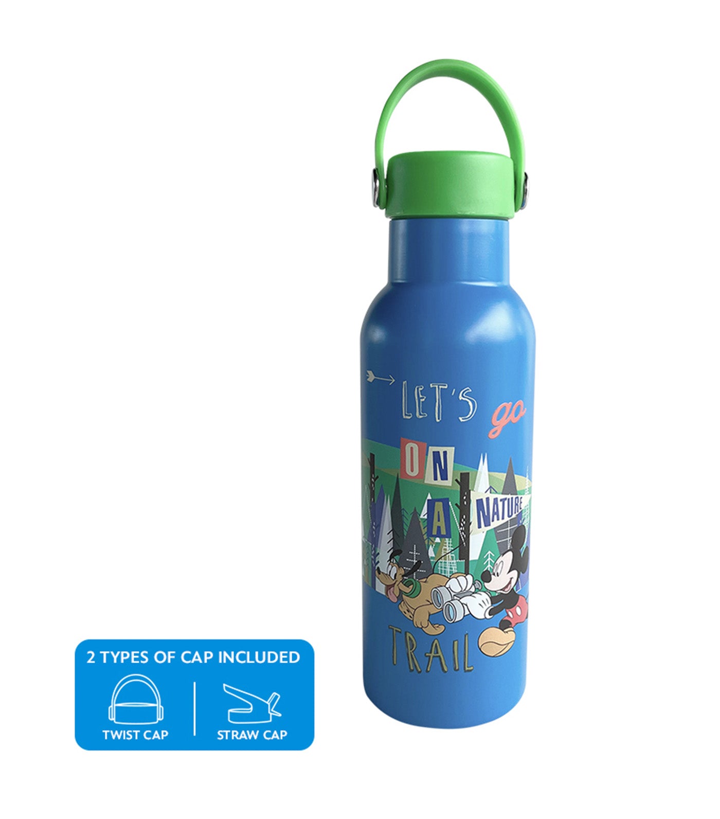 Disney Stainless Steel Insulated Water Bottle 483ml - Mickey’s Outdoor Fun