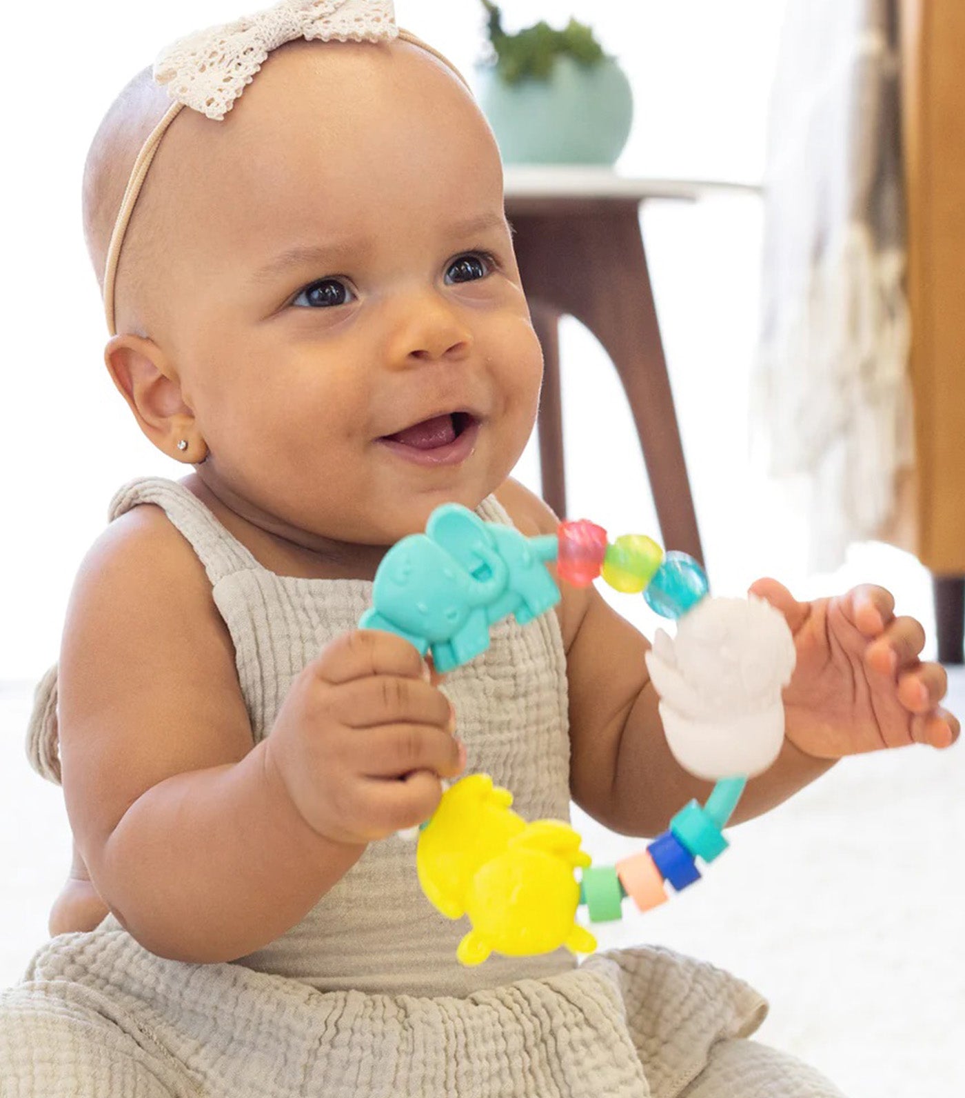 Busy Beads Rattle & Teether